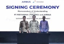 Pertamina dan Airbus Jajaki Kerja Sama Pengembangan Sustainable Aviation Fuel di Indonesia Sustainable Aviation Fuel di Indonesia