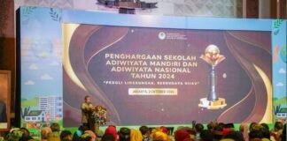 Sebagai Sekolah Adiwiyata Nasional