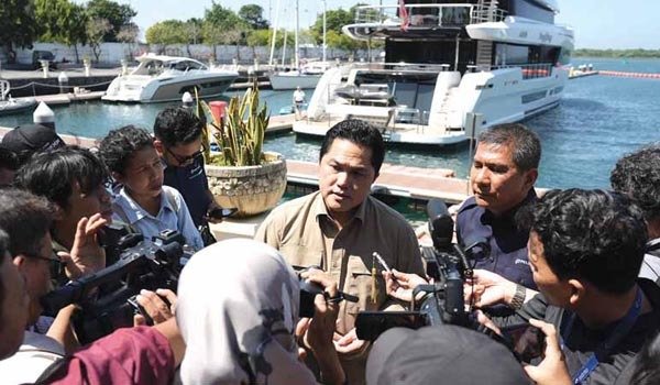 Menteri Badan Usaha Milik Negara Erick Thohir Menteri Badan Usaha Milik Negara Erick Thohir