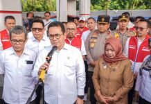 Mentri Perdagangan dan Dirut Pertamina Patra Niaga Tinjau SPBU Sleman Yang Di Segel Pertamina