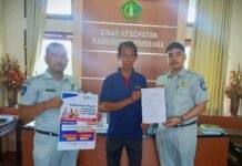 Jasa Raharja Bali Lakukan Pendataan Kendaraan Dinas di Kabupaten Jembrana di Kabupaten Jembrana