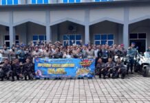 Bersama Ditlantas Polda NTB