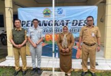 Jasa Raharja Pati Melakukan Kegiatan Perangkat Desa Peduli Keselamatan Lalu Lintas di Desa Sendangharjo jasa raharja jateng