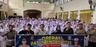 Dukung Operasi Patuh Rinjani