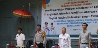 Jasa Raharja Sulteng Turut Hadir