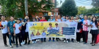 di Kawasan Greenland dan Pasar Mitra Raya