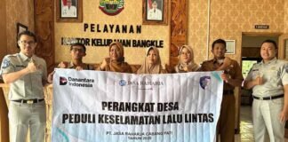di Kelurahan Bangkle