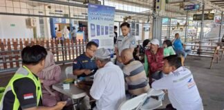 di Pelabuhan ASDP Telaga Punggur Batam