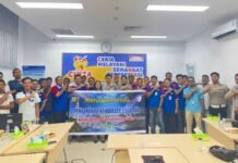 Bersama Seluruh Driver Indomaret Kota Batam, Jasa Raharja & Ditkamsel Polda Kepri Gelar Pelatihan PPGD dan Sosialisasi Keselamatan PPGD dan Sosialisasi Keselamatan