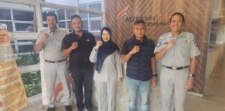 di JPO Km 131 Jalur A dan B