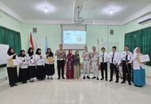 Jasa Raharja Kaltim dan Ditlantas Polda Kaltim Gelar Sosialisasi Keselamatan Transportasi di Akbid Borneo Medistraa Akbid Borneo Medistraa