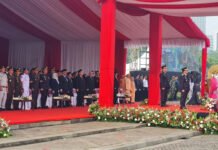 Jasa Raharja Kanwil Utama DKI Jakarta Ikuti Upacara Hari Perhubungan Nasional di Monas Bersama Gubernur DKI Jakarta Gubernur DKI Jakarta
