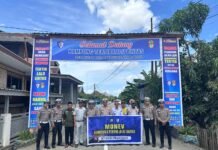 Jasa Raharja Dukung Monitoring dan Evaluasi Kampung Tertib Lalu Lintas di Kabupaten Wajo Kabupaten Wajo