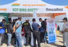 Jasa Raharja Cabang Bima Laksanakan Pelayanan Pemeriksaan Kesehatan Gratis Pada Peringatan Hari Perhubungan Nasional jasa raharja NTB