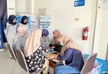 Jasa Raharja NTB Tingkatkan Keselamatan Melalui Pemeriksaan Kesehatan Gratis di Pool DAMRI Mataram jasa raharja NTB