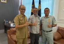 Tingkatkan Sinergitas dan Kolaborasi, Kepala Wilayah Jasa Raharja NTB Gelar Kunjungan Silaturahmi ke KSOP Lembar jasa raharja NTB