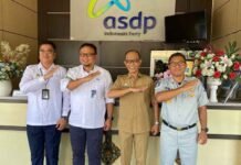 Kepala Kantor Wilayah Jasa Raharja NTB Tingkatkan Silaturahmi dan Kerjasama dengan PT ASDP Lembar jasa raharja NTB