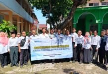 Jasa Raharja Pekalongan Melaksanakan Program Pengajar Peduli Keselamatan Lalu Lintas di SMK Dinamika Tegal SMK Dinamika Tegal