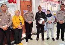 Peringati Hari Keselamatan Transportasi, Jasa Raharja Gelar Aksi Simpatik di Samsat Kota Serang jasa raharja banten