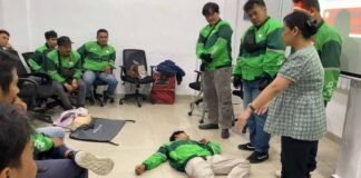 di Kantor Grab Medan Polonia