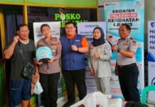 Jasa Raharja Bekasi Gelar MUKL dan PPGD serta Pembagian Helm di Terminal Kota Bekasi jasa raharja jabar