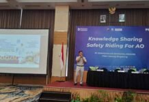 Jasa Raharja Cabang Magelang dan PNM Selenggarakan Pelatihan Safety Riding bagi AO Mekaar jasa raharja jateng