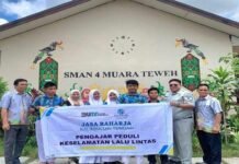Jasa Raharja Kalteng Gelar Sosialisasi Program PPKL di SMA Negeri 4 Muara Teweh jasa raharja kalteng