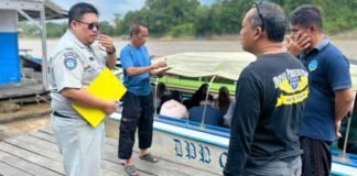 Angkutan Air di Barito Utara