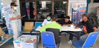 Kesehatan Gratis di Terminal Dara