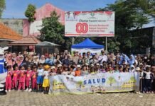 PT Jasa Raharja Cabang Indramayu Kembali Kampanyekan Keselamatan Lalu Lintas Dalam Kegiatan SALUD di Kecamatan Kandanghaur di Kecamatan Kandanghaur