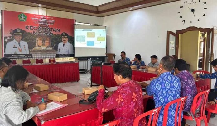 di Kecamatan Marga di Kecamatan Marga