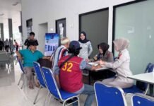 Jasa Raharja Jawa Tengah Pengobatan Gratis di Terminal Tingkir, Dukung Pencegahan Kecelakaan Lalu Lintas di Terminal Tingkir