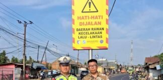 di Titik Rawan Kecelakaan Lalu Lintas