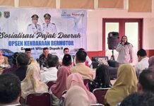 Wujudkan Masyarakat Tertib Administrasi, Jasa Raharja Bogor Bersama Tim Pembina Samsat Depok Sosialisasikan Pajak Kendaraan jasa raharja jabar