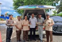 Tim Pembina Samsat Kotabaru Gelar Sosialisasi Gebyar Panutan PKB 2025 dan Hadirkan Layanan Mobil Samsat Keliling di Kotabaru jasa raharja kalsel