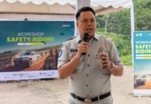 Jasa Raharja Palopo bersama Polres Luwu Laksanakan Sosialisasi Berlalu Lintas dan Peran Jasa Raharja di PT Masmindo, Kabupaten Luwu jasa raharja sulsel