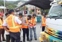Jasa Raharja Sulawesi Tengah Turut Berpartisipasi Dalam Penertiban Kendaraan Kelebihan Muatan di Desa Loli Saluran jasa raharja sulteng