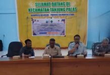 Sinergi Jasa Raharja Cabang Tarakan dan UPTD Bapenda Bulungan dalam Sosialisasi Pemutihan Pajak Kendaraan Bermotor & Opsen PKB di Tanjung Palas Opsen PKB di Tanjung Palas