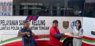 Samsat Keliling di Tangkiling