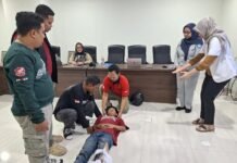 Jasa Raharja Cabang Sukoharjo Gelar (PPGD) untuk Komunitas Motor Jateng