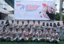 Teladani Semangat Juang Pahlawan, Jasa Raharja Sulsel Gelar Upacara Khidmat 10 November Upacara Khidmat 10 November