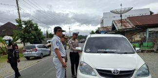 Operasi Gabungan di Sungai Lambai