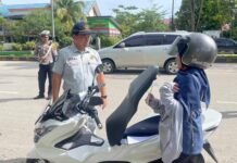 Operasi Gabungan Zebra Mahakam 2025: Sinergi PT Jasa Raharja Kanwil Kalimantan Timur Turunkan Angka Kecelakaan di Kabupaten Paser di Kabupaten Paser