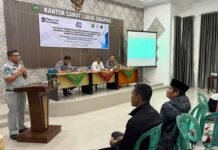 Jasa Raharja Sumbar Perkuat Edukasi Keselamatan Transportasi di Kecamatan Lubuk Sikaping di Kecamatan Lubuk Sikaping