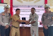 Jasa Raharja Laksanakan Program Intensifikasi Keselamatan Transportasi di Kecamatan Purwodadi Kabupaten Grobogan di Kecamatan Purwodadi Kabupaten Grobogan