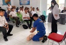 Tanggap Darurat, Selamatkan Nyawa! Jasa Raharja Indramayu Ajak 70 Tokoh Kandanghaur Ikuti Pelatihan Penolong Pertama di Lokasi Kecelakaan di Lokasi Kecelakaan