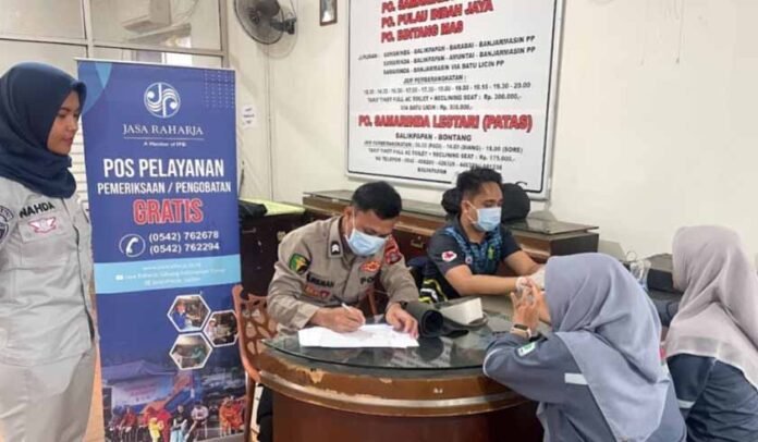 di Pool Bus Pulau Indah Balikpapan di Pool Bus Pulau Indah Balikpapan