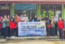 Tanamkan Kesadaran Berlalu Lintas Sejak Usia Dini, PT Jasa Raharja Kanwil Kalimantan Timur Gelar PPKL di SDN 027 Balikpapan Utara di SDN 027 Balikpapan Utara