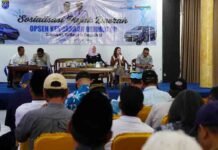 Jasa Raharja Bogor Bersama Tim Pembina Samsat Cinere Gencarkan Edukasi Opsen Pada Masyarakat Kecamatan Sawangan jasa raharja jabar