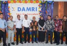 Sinergi Keselamatan Transportasi: Jasa Raharja Hadiri HUT ke-79 Perum DAMRI Makassar jasa raharja sulsel